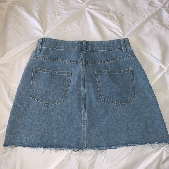 Princess Polly Jean Skirt - Picture 2 of 3